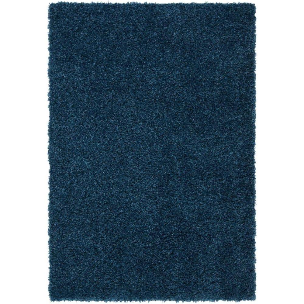 image:imageSAFAVIEH Area Rug 8x10  August Shag Collection  Large  Beige Solid Pattern NonShedding amp Easy Cleaning Plush Thick Pile Ideal for Living Room Bedroom Dining Space AUG200DNavy