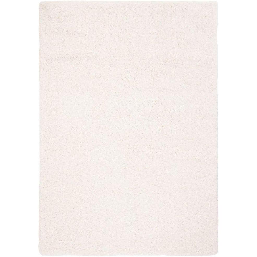 image:imageSAFAVIEH Area Rug 8x10 Fontana Shag Collection Large Grey Solid Pattern NonShedding amp Easy Cleaning Ultra Plush Thick Pile Ideal for Living Room Bedroom Dining Space FNT800FIvory