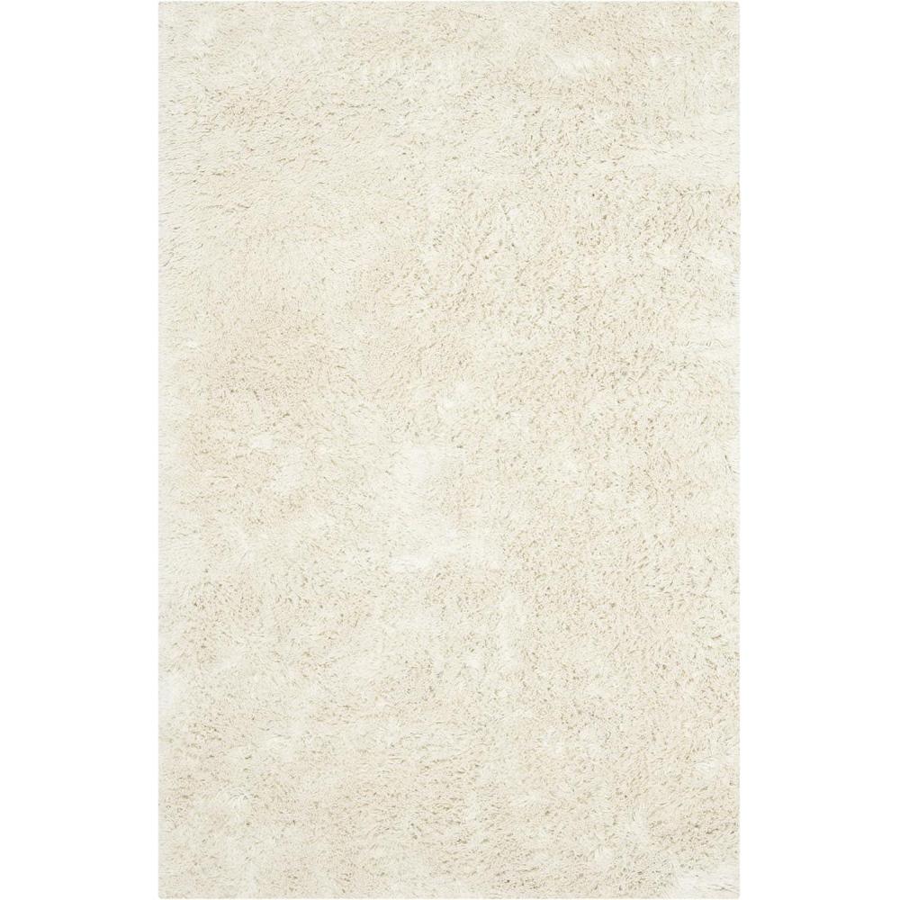 image:imageSAFAVIEH Classic Shag Collection Area Rug 5 x 8 Lime Handmade 175inch Thick Ideal for High Traffic Areas in Living Room Bedroom SG240BIvory