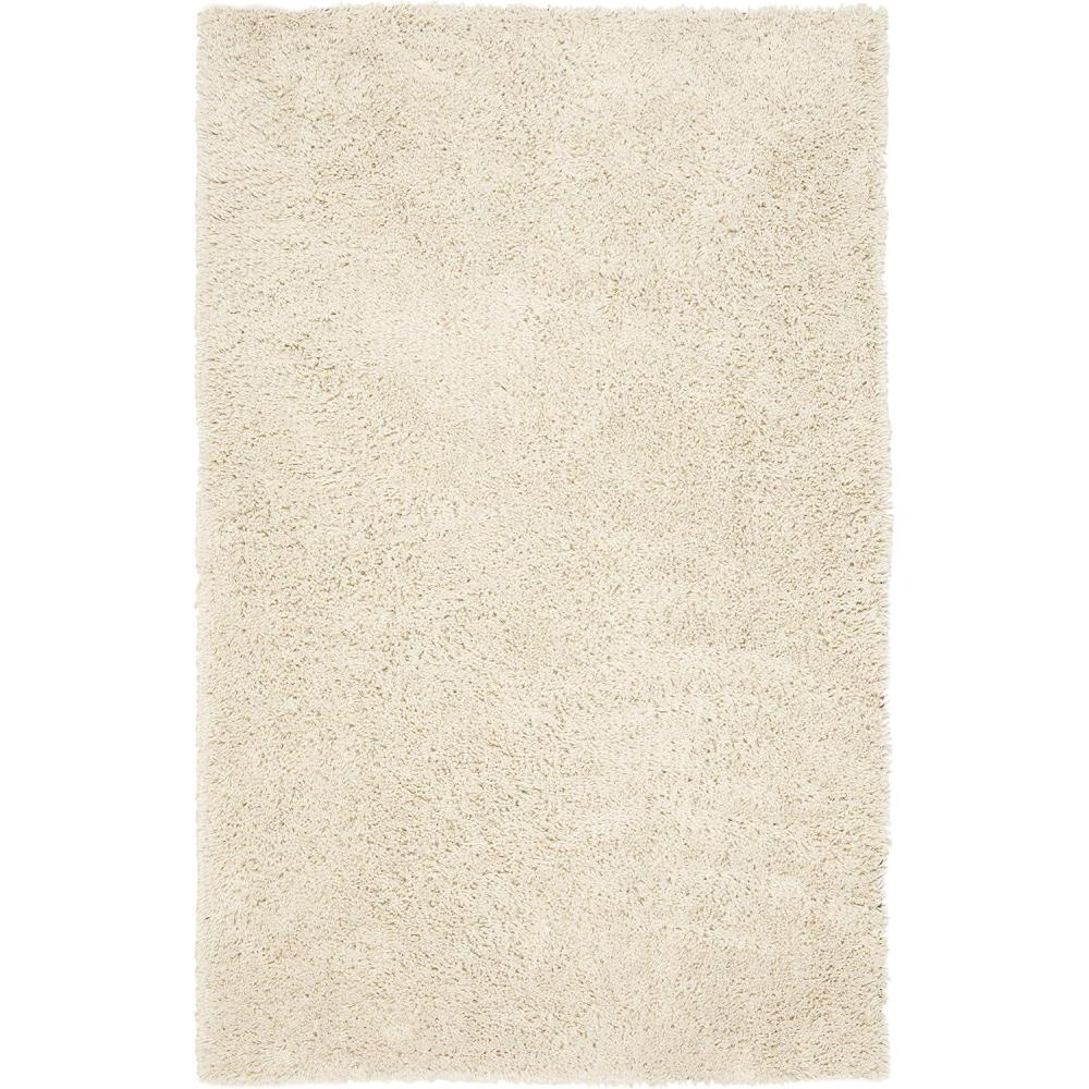 image:imageSAFAVIEH Classic Shag Collection Area Rug 5 x 8 Lime Handmade 175inch Thick Ideal for High Traffic Areas in Living Room Bedroom SG240BWhite