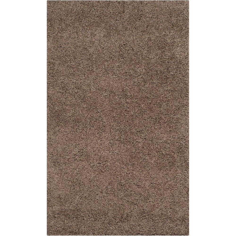image:imageSAFAVIEH Laguna Shag Collection Area Rug 8 x 10 Sand Solid Design NonShedding amp Easy Care 2inch Thick Ideal for High Traffic Areas in Living Room Bedroom SGL303CTaupe