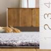 SAFAVIEH Area Rug 8×10 – Arizona Shag Collection – Large – Dark Grey & Ivory, Moroccan Boho Design, Non-Shedding & Easy to Clean, Plush Pile, Ideal for Living Room, Bedroom, Dining Space (ASG743G)(Dark Grey/Ivory)