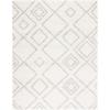 SAFAVIEH Area Rug 8×10 – Arizona Shag Collection – Large – Ivory & Beige, Moroccan Boho Design, Non-Shedding & Easy to Clean, Ideal for Living Room, Bedroom, Dining Space (ASG744A)