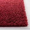 SAFAVIEH Area Rug 8×10 – August Shag Collection – Large – Beige, Solid Pattern, Non-Shedding & Easy Cleaning, Plush Thick Pile, Ideal for Living Room, Bedroom, Dining Space (AUG200D)(Red)