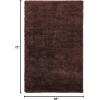 SAFAVIEH Area Rug 8×10 – August Shag Collection – Large – Beige, Solid Pattern, Non-Shedding & Easy Cleaning, Plush Thick Pile, Ideal for Living Room, Bedroom, Dining Space (AUG200D)(Brown)