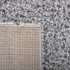 SAFAVIEH Area Rug 8×10 – August Shag Collection – Large – Beige, Solid Pattern, Non-Shedding & Easy Cleaning, Plush Thick Pile, Ideal for Living Room, Bedroom, Dining Space (AUG200D)(Silver)