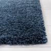 SAFAVIEH Area Rug 8×10 – August Shag Collection – Large – Beige, Solid Pattern, Non-Shedding & Easy Cleaning, Plush Thick Pile, Ideal for Living Room, Bedroom, Dining Space (AUG200D)(Navy)