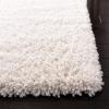 SAFAVIEH Area Rug 8×10 – Fontana Shag Collection – Large – Grey, Solid Pattern, Non-Shedding & Easy Cleaning, Ultra Plush Thick Pile, Ideal for Living Room, Bedroom, Dining Space (FNT800F)(Ivory)
