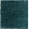 SAFAVIEH Area Rug 8×10 – Fontana Shag Collection – Large – Grey, Solid Pattern, Non-Shedding & Easy Cleaning, Ultra Plush Thick Pile, Ideal for Living Room, Bedroom, Dining Space (FNT800F)(Dark Green)
