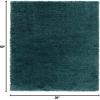 SAFAVIEH Area Rug 8×10 – Fontana Shag Collection – Large – Grey, Solid Pattern, Non-Shedding & Easy Cleaning, Ultra Plush Thick Pile, Ideal for Living Room, Bedroom, Dining Space (FNT800F)(Dark Green)