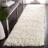 SAFAVIEH Classic Shag Collection Area Rug – 5′ x 8′, Lime, Handmade, 1.75-inch Thick Ideal for High Traffic Areas in Living Room, Bedroom (SG240B)(Lime)