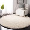 SAFAVIEH Classic Shag Collection Area Rug – 5′ x 8′, Lime, Handmade, 1.75-inch Thick Ideal for High Traffic Areas in Living Room, Bedroom (SG240B)(Lime)