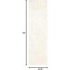 SAFAVIEH Classic Shag Collection Area Rug – 5′ x 8′, Lime, Handmade, 1.75-inch Thick Ideal for High Traffic Areas in Living Room, Bedroom (SG240B)(White)