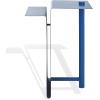 SAFAVIEH Couture Collection – Aldwyn Blue Metal Accent Table, Modern Fully Assembled Side Table (SFV6803C)(Blue)