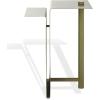 SAFAVIEH Couture Collection – Aldwyn Blue Metal Accent Table, Modern Fully Assembled Side Table (SFV6803C)(Olive Green)