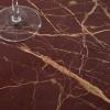 SAFAVIEH Couture Collection – Danny Green & Brown Stacked Round Marble Accent Table, Fully Assembled (SFV5766B)(Red/White)