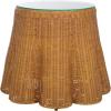 SAFAVIEH Couture Collection – Hylda Natural Rattan Accent Table, Round Shape, Glass Top Design, Fully Assembled (CWK3011A)(Natural)