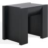 SAFAVIEH Couture Collection – Jessandria Natural Brown Accent Table, Contemporary Design, Fully Assembled (SFV7719A)(Black)
