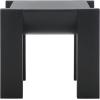 SAFAVIEH Couture Collection – Jessandria Natural Brown Accent Table, Contemporary Design, Fully Assembled (SFV7719A)(Black)