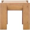 SAFAVIEH Couture Collection – Jessandria Natural Brown Accent Table, Contemporary Design, Fully Assembled (SFV7719A)(Natural)