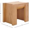SAFAVIEH Couture Collection – Jessandria Natural Brown Accent Table, Contemporary Design, Fully Assembled (SFV7719A)(Natural)