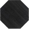 SAFAVIEH Couture Collection – Patty Black Accent Table, Octagonal Side Table, Carved Design, Fully Assembled (SFV7252A)(Black)