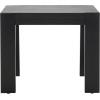 SAFAVIEH Couture Collection Nikole Natural Brown Rectangle Accent Table(Black)