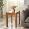 SAFAVIEH Couture Collection Nikole Natural Brown Rectangle Accent Table(Natural)