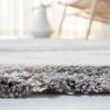 SAFAVIEH Cyrus Shag Collection Area Rug – 9′ x 12′, Ivory & Grey, Modern Abstract Design, Non-Shedding & Easy Care, 0.8-inch Thick Ideal for High Traffic Areas in Living Room, Bedroom (CYR124A)(Ivory/Grey)