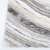 SAFAVIEH Cyrus Shag Collection Area Rug – 9′ x 12′, Ivory & Grey, Modern Abstract Design, Non-Shedding & Easy Care, 0.8-inch Thick Ideal for High Traffic Areas in Living Room, Bedroom (CYR124A)(Ivory/Grey)
