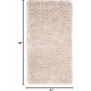 SAFAVIEH Flokati Shag Collection Area Rug – 6’7″ x 9′, Beige, Solid Design, Non-Shedding & Easy Care, 2.75-inch Thick Ideal for High Traffic Areas in Living Room, Bedroom (FLK950E)(Beige)