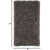 SAFAVIEH Flokati Shag Collection Area Rug – 6’7″ x 9′, Beige, Solid Design, Non-Shedding & Easy Care, 2.75-inch Thick Ideal for High Traffic Areas in Living Room, Bedroom (FLK950E)(Charcoal)