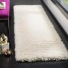 SAFAVIEH Flokati Shag Collection Area Rug – 6’7″ x 9′, Beige, Solid Design, Non-Shedding & Easy Care, 2.75-inch Thick Ideal for High Traffic Areas in Living Room, Bedroom (FLK950E)(Ivory)