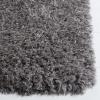 SAFAVIEH Flokati Shag Collection Area Rug – 6’7″ x 9′, Beige, Solid Design, Non-Shedding & Easy Care, 2.75-inch Thick Ideal for High Traffic Areas in Living Room, Bedroom (FLK950E)(Charcoal)