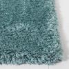 SAFAVIEH Flokati Shag Collection Area Rug – 6’7″ x 9′, Beige, Solid Design, Non-Shedding & Easy Care, 2.75-inch Thick Ideal for High Traffic Areas in Living Room, Bedroom (FLK950E)(Blue)