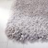 SAFAVIEH Flokati Shag Collection Area Rug – 6’7″ x 9′, Beige, Solid Design, Non-Shedding & Easy Care, 2.75-inch Thick Ideal for High Traffic Areas in Living Room, Bedroom (FLK950E)(Silver)