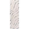 SAFAVIEH Florida Shag Collection Area Rug – 8’6″ x 12′, Dark Blue & Cream, Non-Shedding & Easy Care, 1.2-inch Thick Ideal for High Traffic Areas in Living Room, Bedroom (SG472-6511)(Cream/Blue)