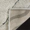 SAFAVIEH Florida Shag Collection Area Rug – 8’6″ x 12′, Dark Blue & Cream, Non-Shedding & Easy Care, 1.2-inch Thick Ideal for High Traffic Areas in Living Room, Bedroom (SG472-6511)(Cream/Grey)
