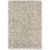 SAFAVIEH Hudson Shag Collection Area Rug – 9′ x 12′, Ivory & Grey, Chevron Design, Non-Shedding & Easy Care, 2-inch Thick Ideal for High Traffic Areas in Living Room, Bedroom (SGH330A)(Ivory/Grey)
