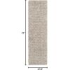 SAFAVIEH Hudson Shag Collection Area Rug – 9′ x 12′, Ivory & Grey, Chevron Design, Non-Shedding & Easy Care, 2-inch Thick Ideal for High Traffic Areas in Living Room, Bedroom (SGH330A)(Ivory/Grey)