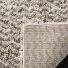 SAFAVIEH Hudson Shag Collection Area Rug – 9′ x 12′, Ivory & Grey, Chevron Design, Non-Shedding & Easy Care, 2-inch Thick Ideal for High Traffic Areas in Living Room, Bedroom (SGH330A)(Ivory/Grey)
