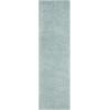 SAFAVIEH Laguna Shag Collection Area Rug – 8′ x 10′, Sand, Solid Design, Non-Shedding & Easy Care, 2-inch Thick Ideal for High Traffic Areas in Living Room, Bedroom (SGL303C)(Light Blue)