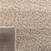 SAFAVIEH Laguna Shag Collection Area Rug – 8′ x 10′, Sand, Solid Design, Non-Shedding & Easy Care, 2-inch Thick Ideal for High Traffic Areas in Living Room, Bedroom (SGL303C)(Beige)