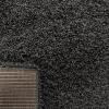 SAFAVIEH Laguna Shag Collection Area Rug – 8′ x 10′, Sand, Solid Design, Non-Shedding & Easy Care, 2-inch Thick Ideal for High Traffic Areas in Living Room, Bedroom (SGL303C)(Dark Grey)