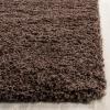 SAFAVIEH Laguna Shag Collection Area Rug – 8′ x 10′, Sand, Solid Design, Non-Shedding & Easy Care, 2-inch Thick Ideal for High Traffic Areas in Living Room, Bedroom (SGL303C)(Brown)
