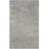 SAFAVIEH Laguna Shag Collection Area Rug – 8′ x 10′, Sand, Solid Design, Non-Shedding & Easy Care, 2-inch Thick Ideal for High Traffic Areas in Living Room, Bedroom (SGL303C)(Silver)