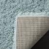 SAFAVIEH Laguna Shag Collection Area Rug – 8′ x 10′, Sand, Solid Design, Non-Shedding & Easy Care, 2-inch Thick Ideal for High Traffic Areas in Living Room, Bedroom (SGL303C)(Light Blue)
