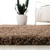SAFAVIEH Laguna Shag Collection Area Rug – 8′ x 10′, Sand, Solid Design, Non-Shedding & Easy Care, 2-inch Thick Ideal for High Traffic Areas in Living Room, Bedroom (SGL303C)(Taupe)