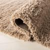 SAFAVIEH Laguna Shag Collection Area Rug – 8′ x 10′, Sand, Solid Design, Non-Shedding & Easy Care, 2-inch Thick Ideal for High Traffic Areas in Living Room, Bedroom (SGL303C)(Sand)
