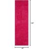SAFAVIEH Laguna Shag Collection Area Rug – 8′ x 10′, Sand, Solid Design, Non-Shedding & Easy Care, 2-inch Thick Ideal for High Traffic Areas in Living Room, Bedroom (SGL303C)(Fuchsia)